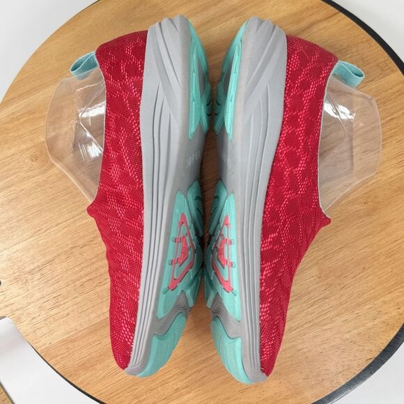 Vionic 331 Hydra Lace Mesh Slip On Sneaker Pink Aqua 7.5 - Picture 5 of 11